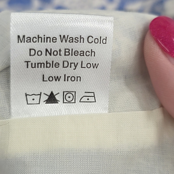 New Tuckernuck Bondi Blues Cotton Voile Izzie Dress Size XXL - Picture 6 of 9